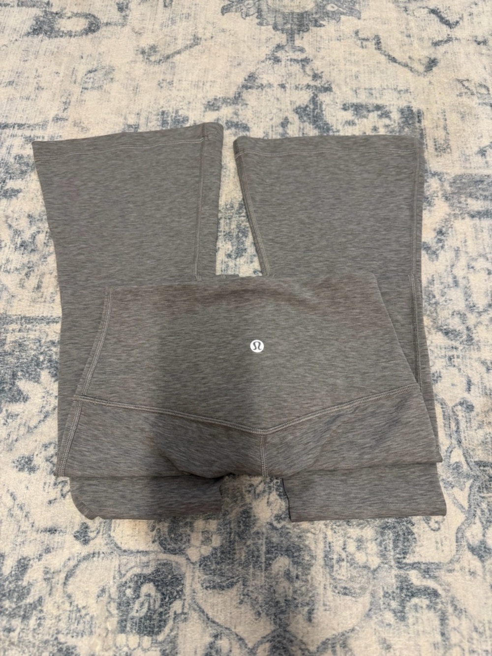 Lululemon Gray Flare Leggings
